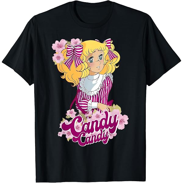 Amazon.com: Candy Candy Japanese Retro Vintage 80s Anime Manga T